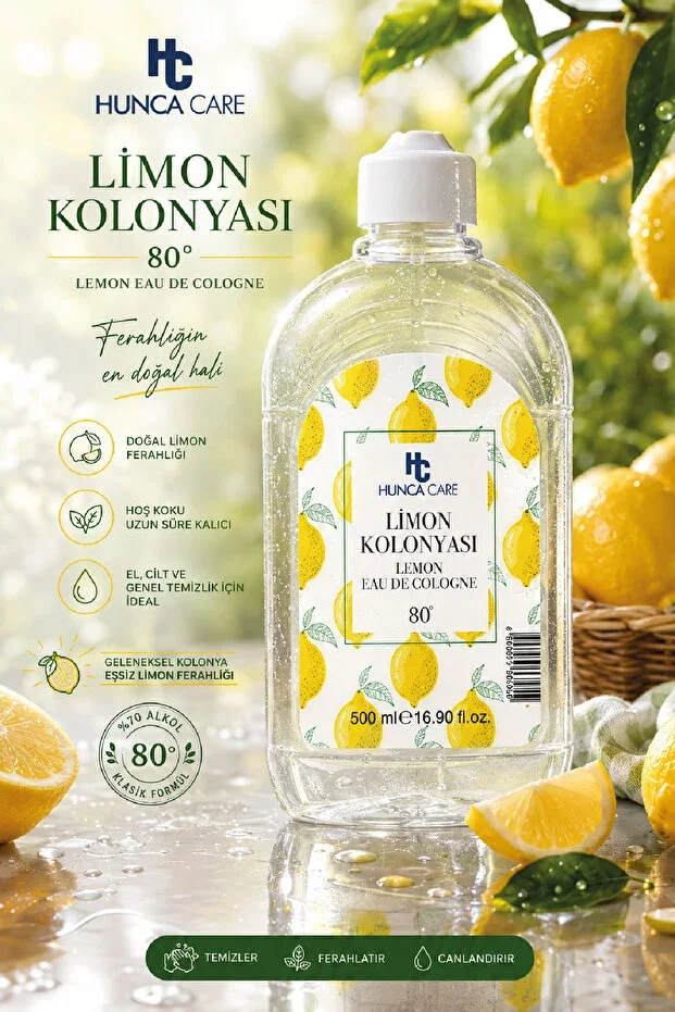 Lemon Cologne 500 Ml (pet)