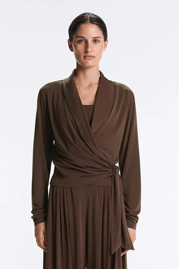 Oysho Crossover modal blend T-shirt