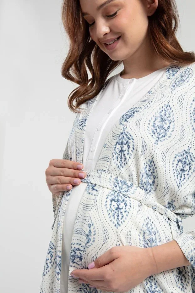 3-Piece Postpartum Pajama Set