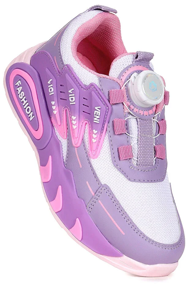 Kiko Kids Gary Lightweight Sole Lace-Up Girls' Sports Shoe