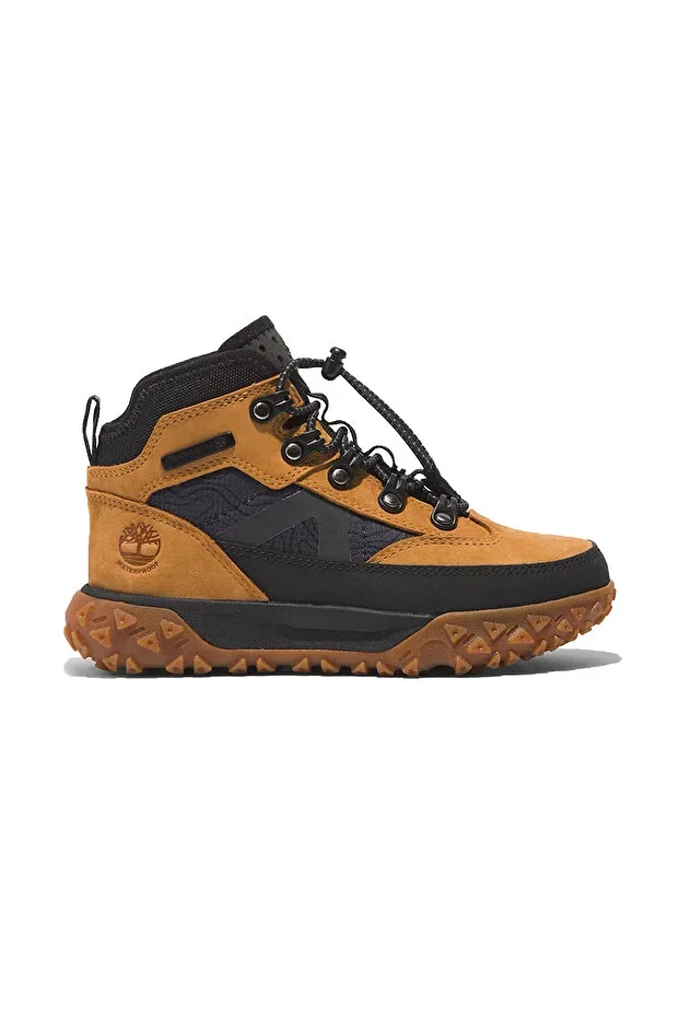 Timberland Greenstride Motion 6 Mid Lace Up Waterpr Kids Outdoor Boots TB1A66P82311 Brown