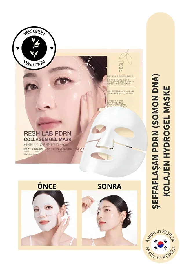 PDRN Collagen Gel Mask - Hydrogel Face Mask with Collagen and PDRN