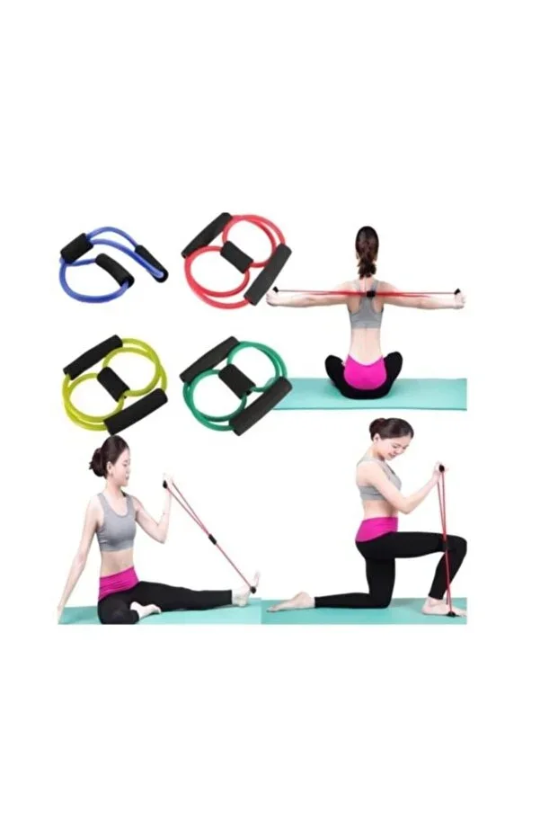Pilates Resistance Band Gymnastics Sports Band Exercise Home Workout