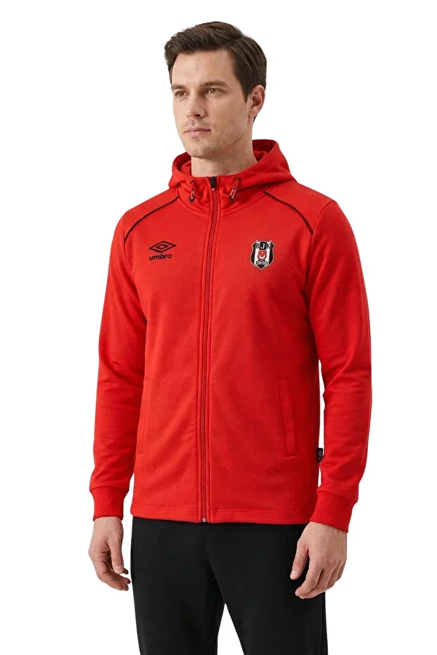 BEŞİTAŞ UMBRO LEBRON HOODIE RED SWEAT