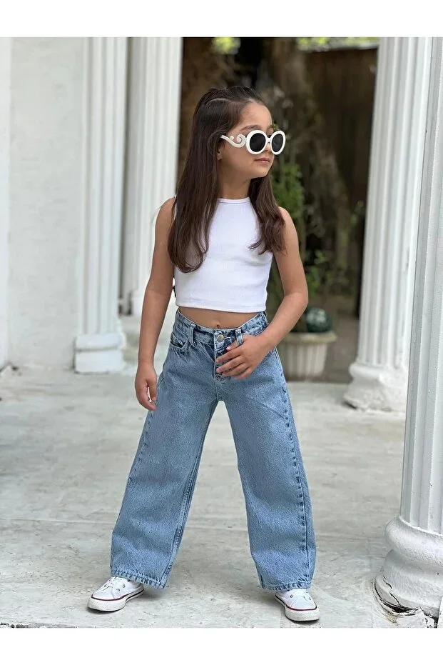 GIRLS' COOL JEANS (JEANS-DENIM)