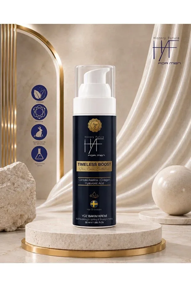 Men's Timeless Boost Anti-Aging Face Cream Young Vibrant and Healthy Skin 50ml