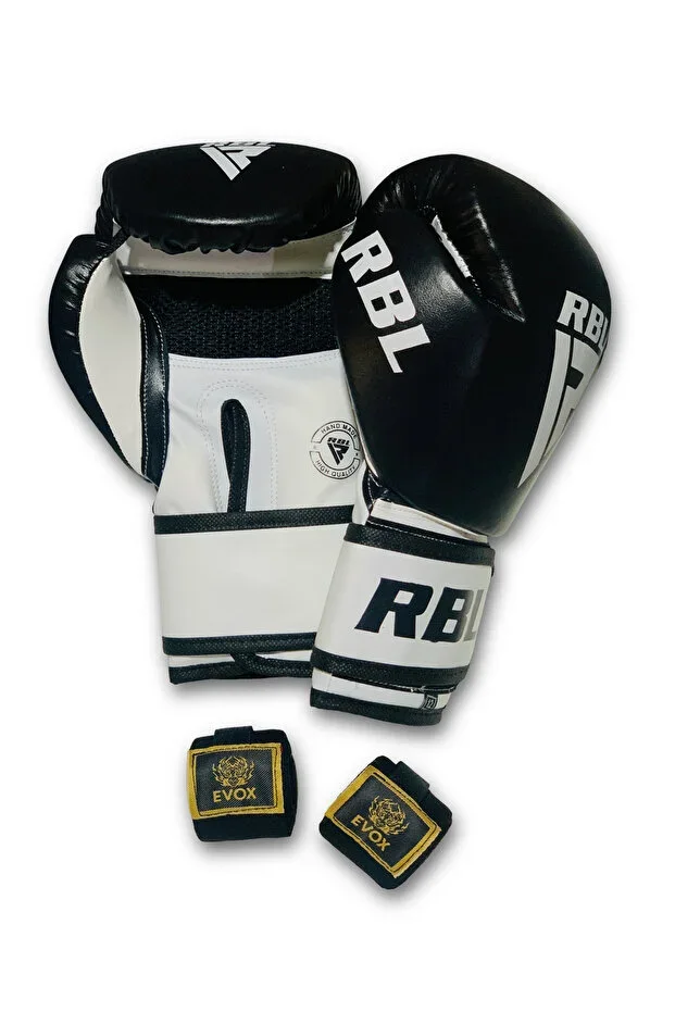 RUBBEL RBL-30 BLACK BOX TRAINING GLOVES | SPECIAL EDITION | FREE BANDAGE