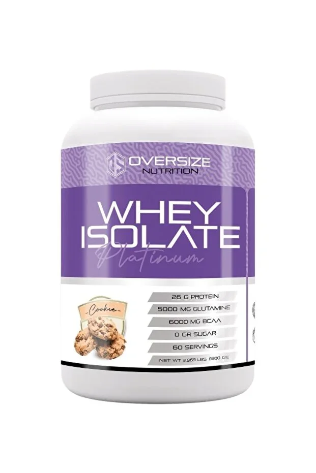 Isolate Whey Protein 1800 Gr 60 Servings Cookie