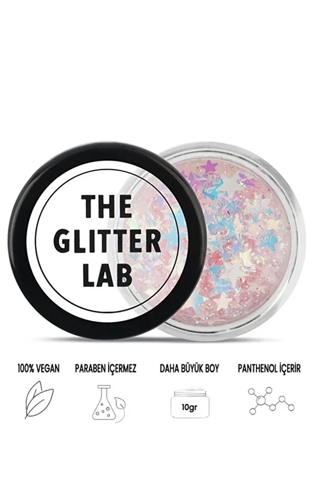 The Glitter Lab Jel Formlu Parlak Glitter - Yogurt Galaxy