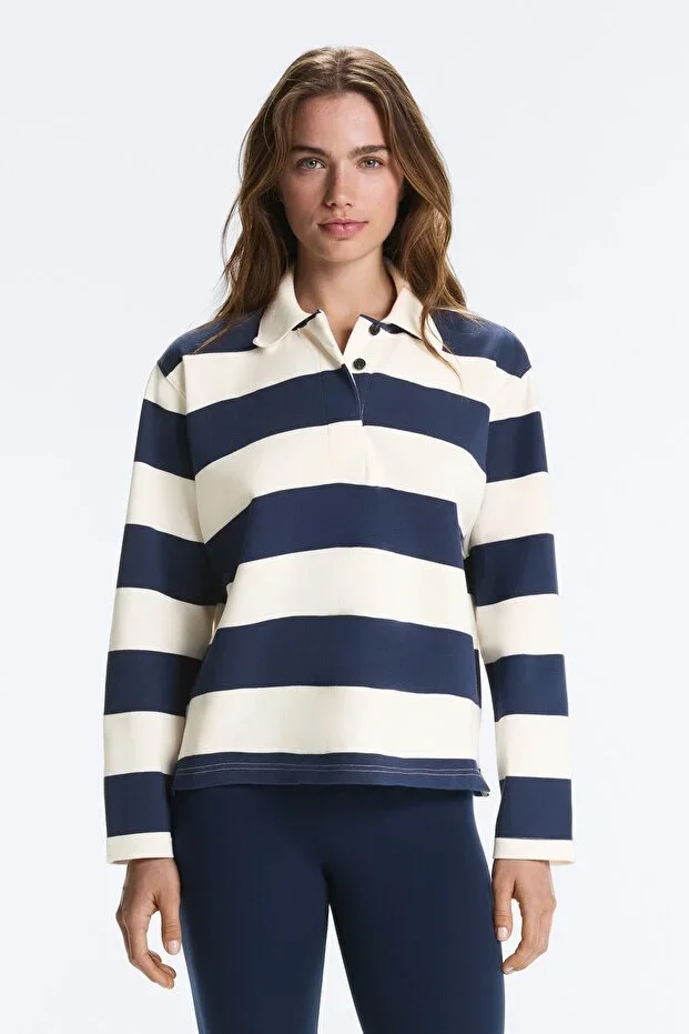 Oysho Jacquard textured polo