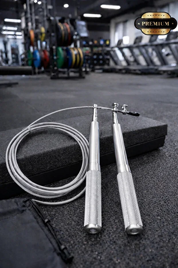 Steel Jump Rope Crossfit Speed Jump Rope Pro Metal Handle Jump Rope