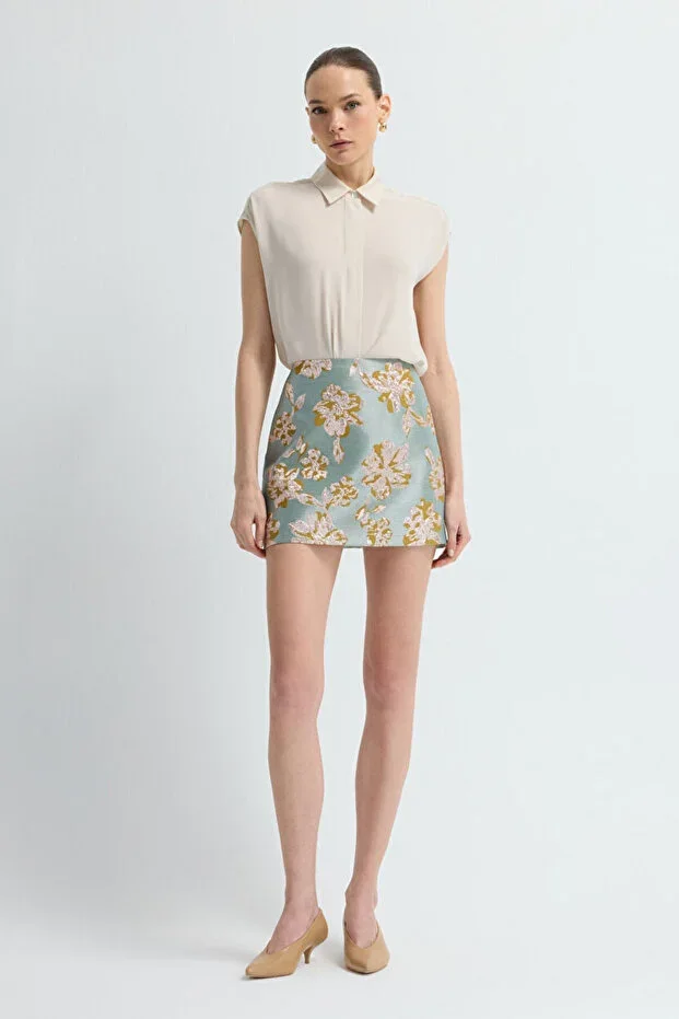 adL Jacquard Mini Skirt