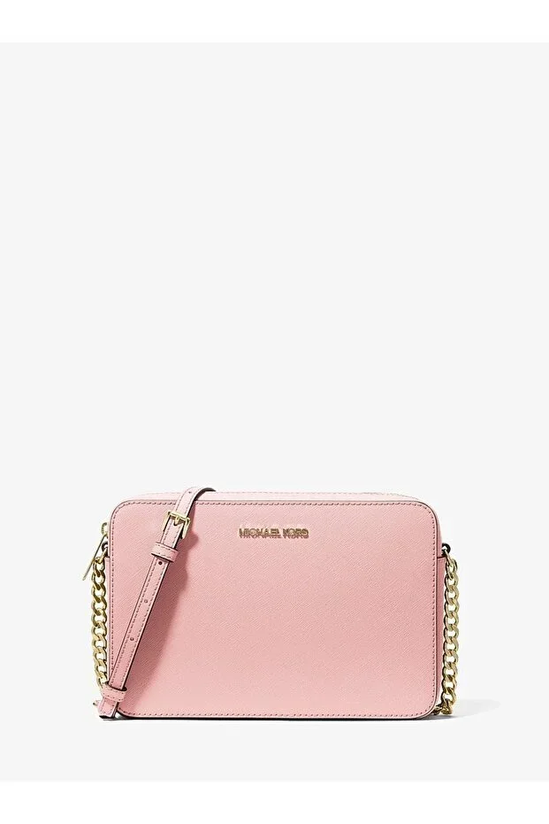 Women's Jet Set Saffiano Leather Crossbody Bag MK-35T8GTTC9L