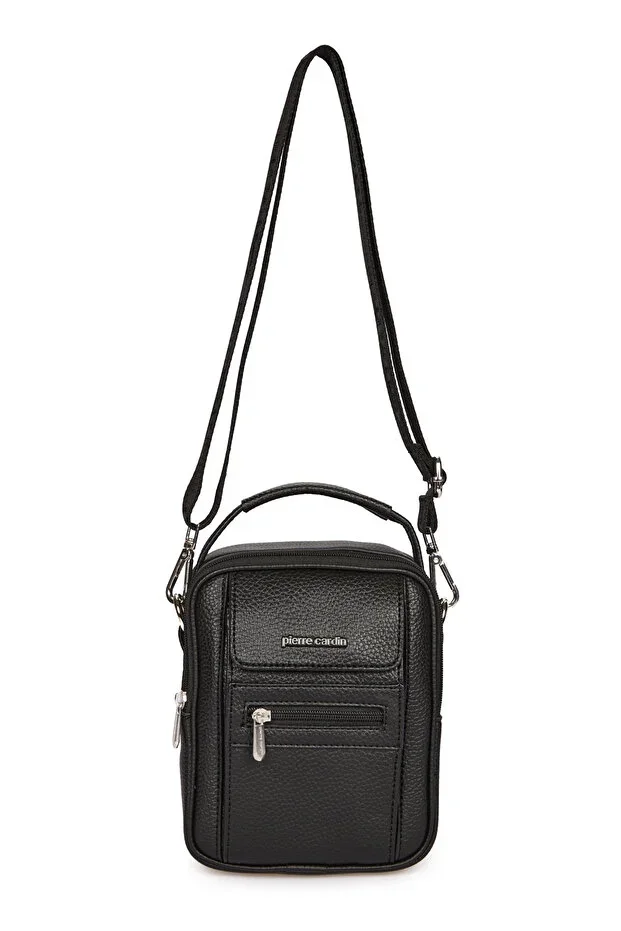 Black Adjustable and Detachable Strap Handheld Men's Portfolio Bag 01PC001422