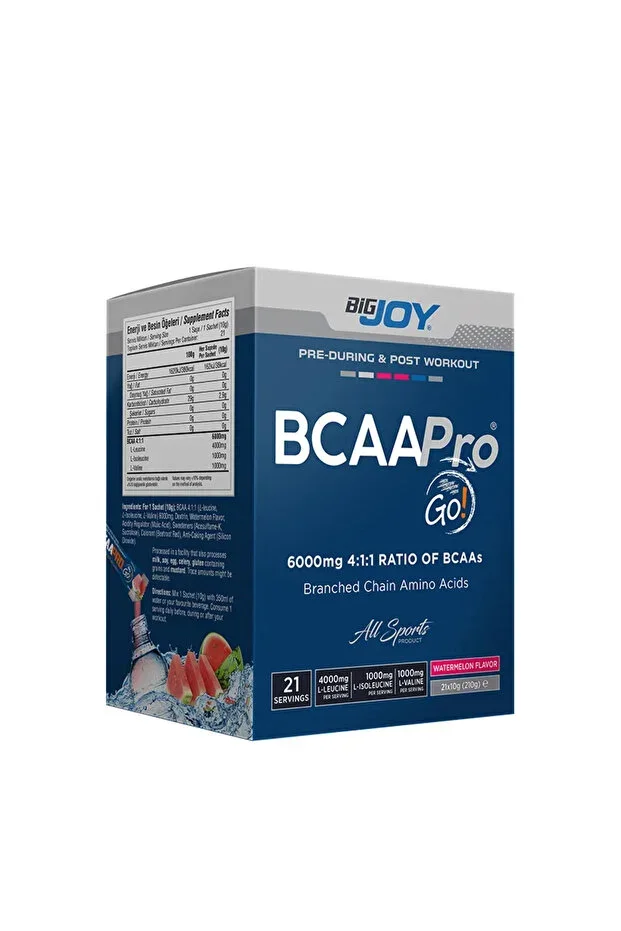 Bigjoy Bcaa Pro Go! 21 Drink Packets