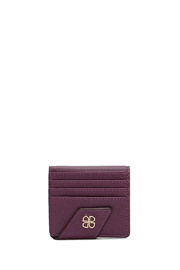 Women's Purple Card Holder 000A2D5101CV