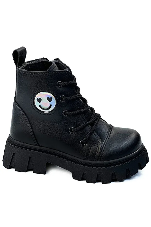Black Kids' Ankle Boot 486