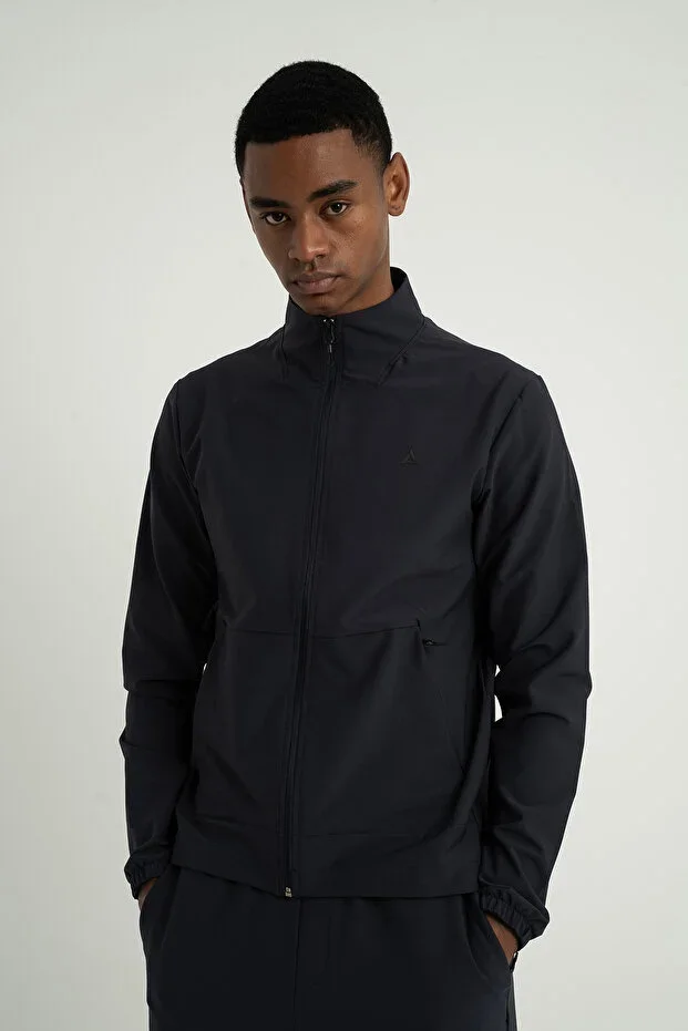 Professional H2 Armour Men's Full Zip Runner Top Navy