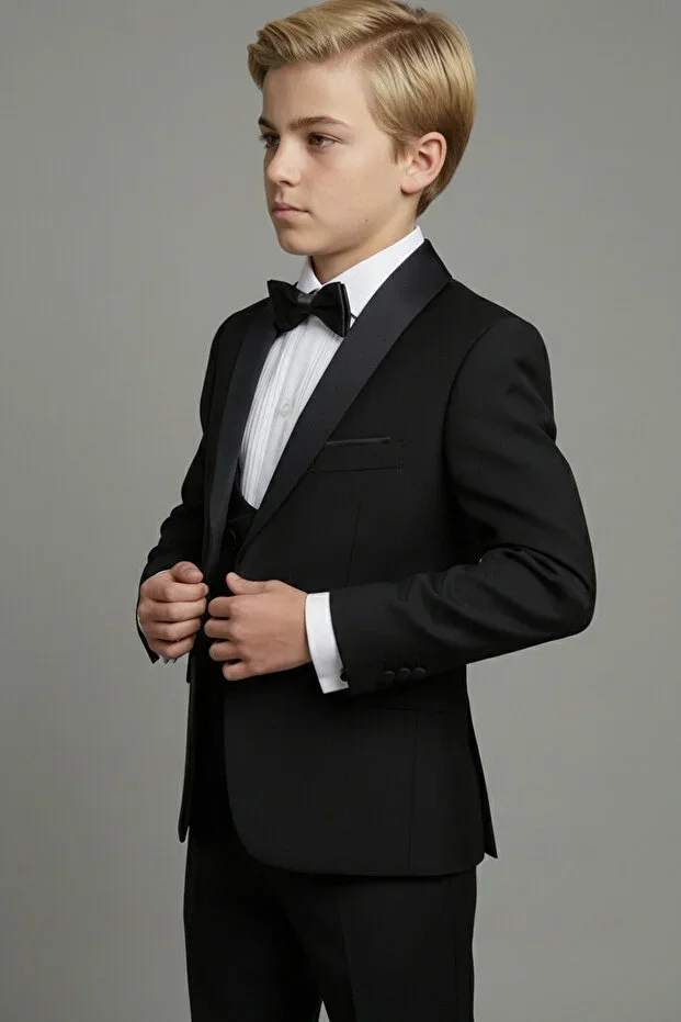 Boys' Tuxedo Suit Slim Fit / Without Shirt