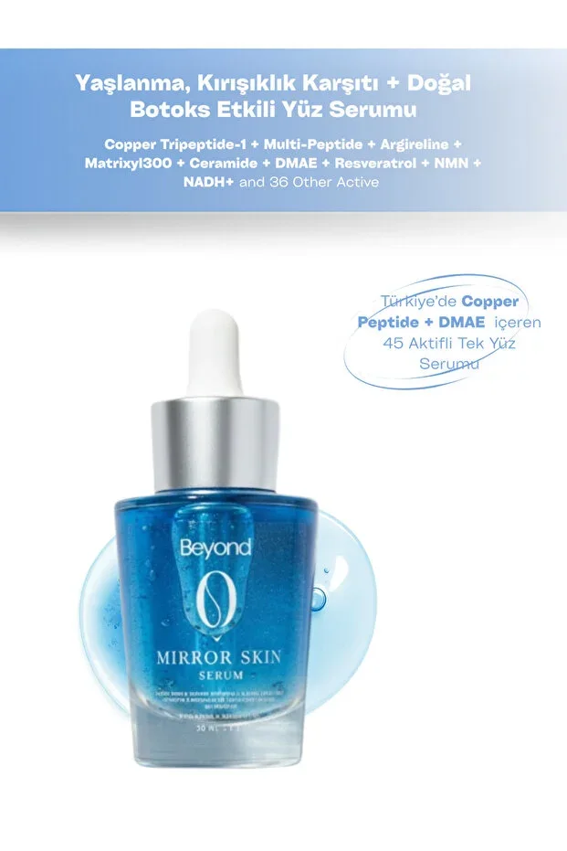 Anti-Aging & Natural Botox Effect Serum - Copper Peptide & Dmae & Argireline & Matrixyl3000