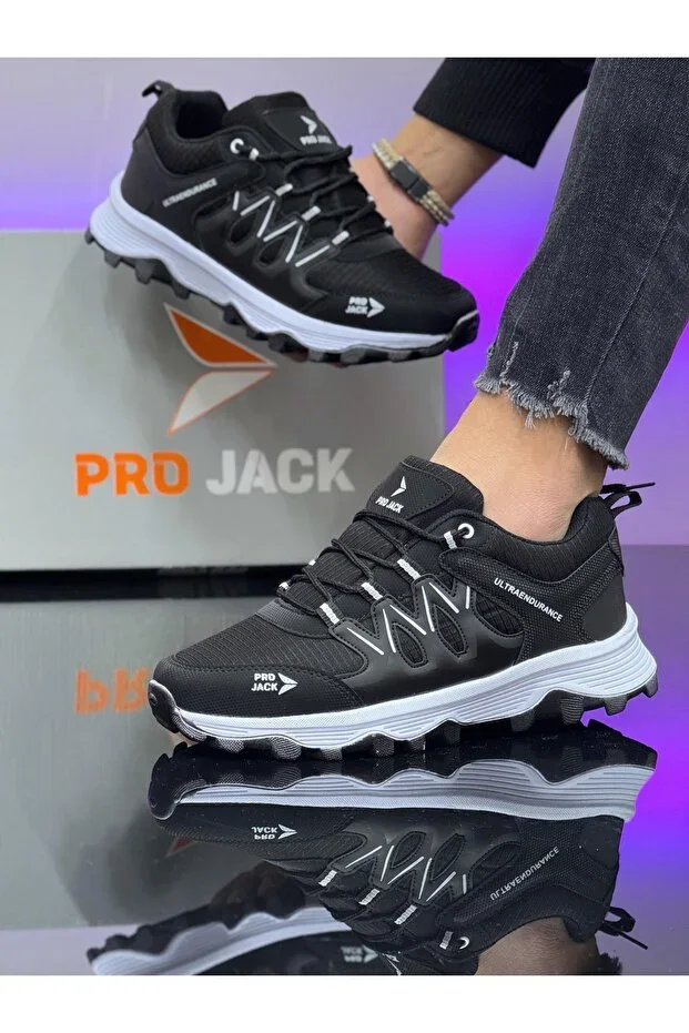 Black White Men's Casual Sports Shoes Unisex