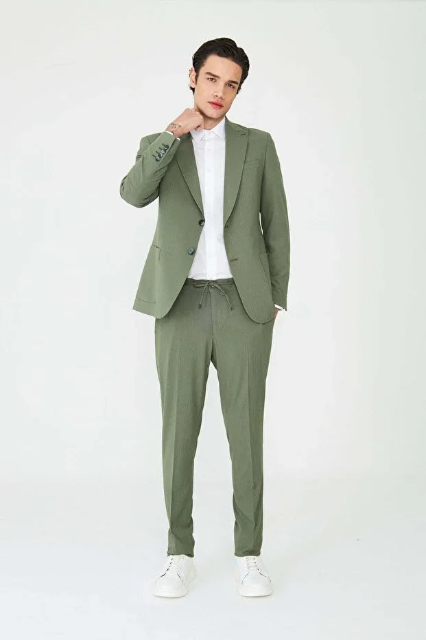 Green Sport Jogger Suit