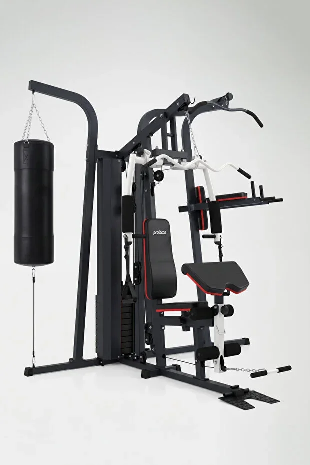 EMH16- Multi-functional 3-piece Weight Training and Boxing Station