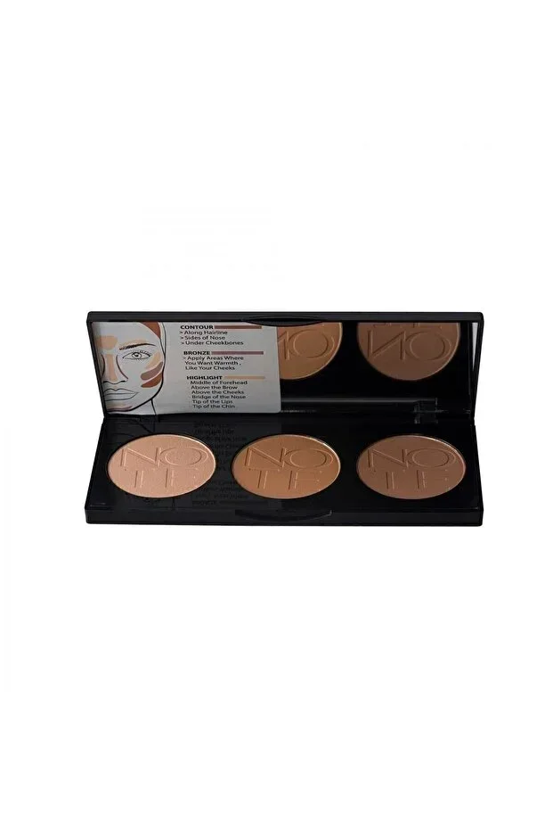 Perfecting Contouring Pudramsı Contour Palette - 02 Medium To Dark