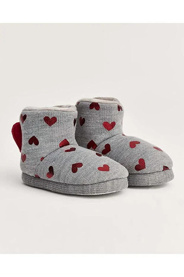 Women's Knit Patterned Slippers - KALY