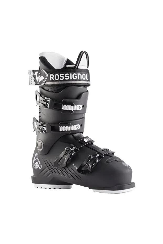 Rossignol Hı Speed 80 Hv- Black Sılver Men's Ski Boots Rbl2150