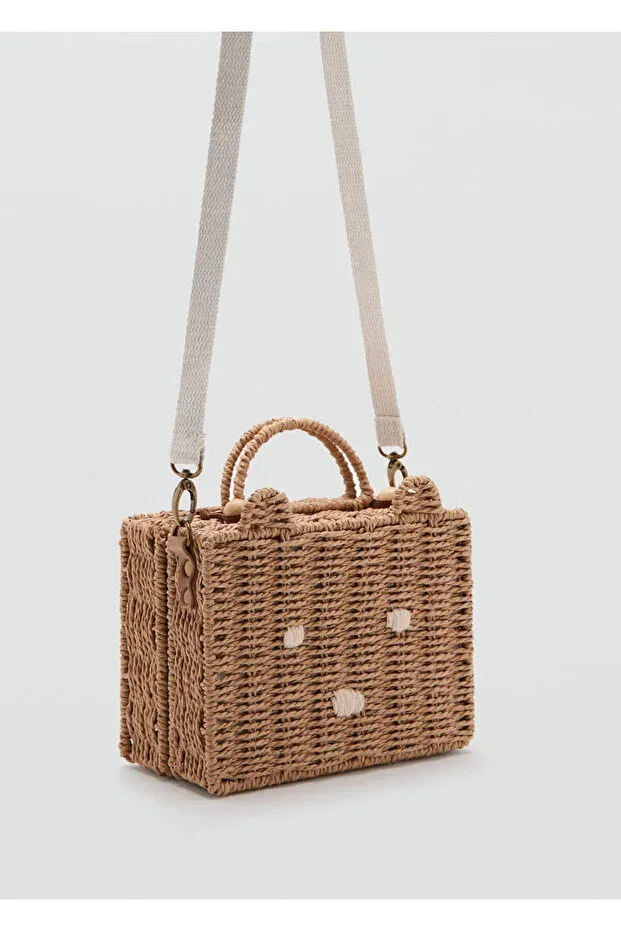 Mini Bear Basket Bag