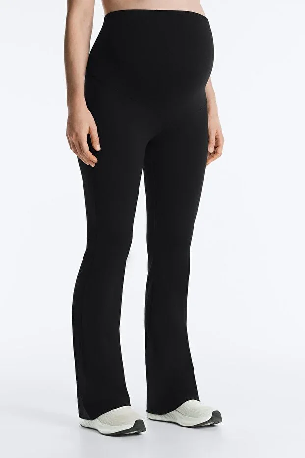 Oysho Comfortlux 80 cm flare maternity trousers