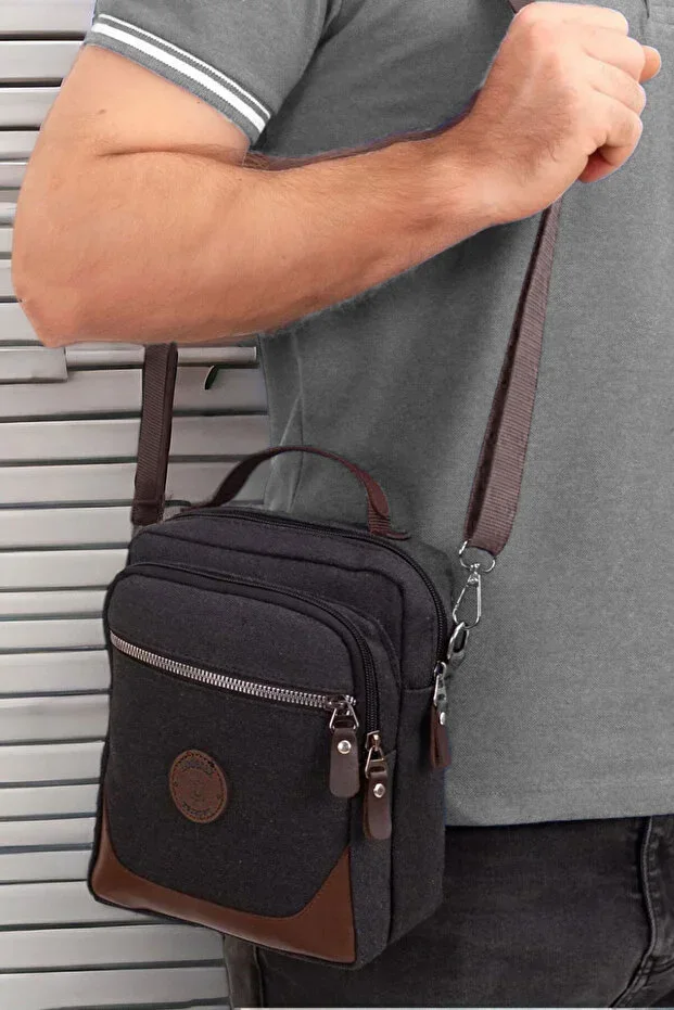 Canvas Handbag and Messenger Bag Medium Size