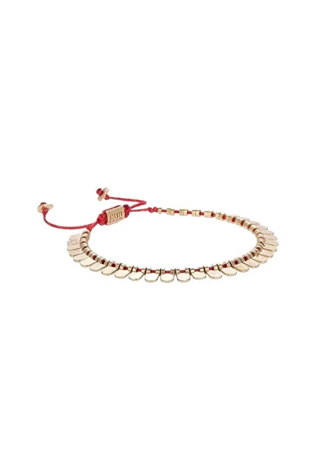 Bronz Fish Scale Bracelet