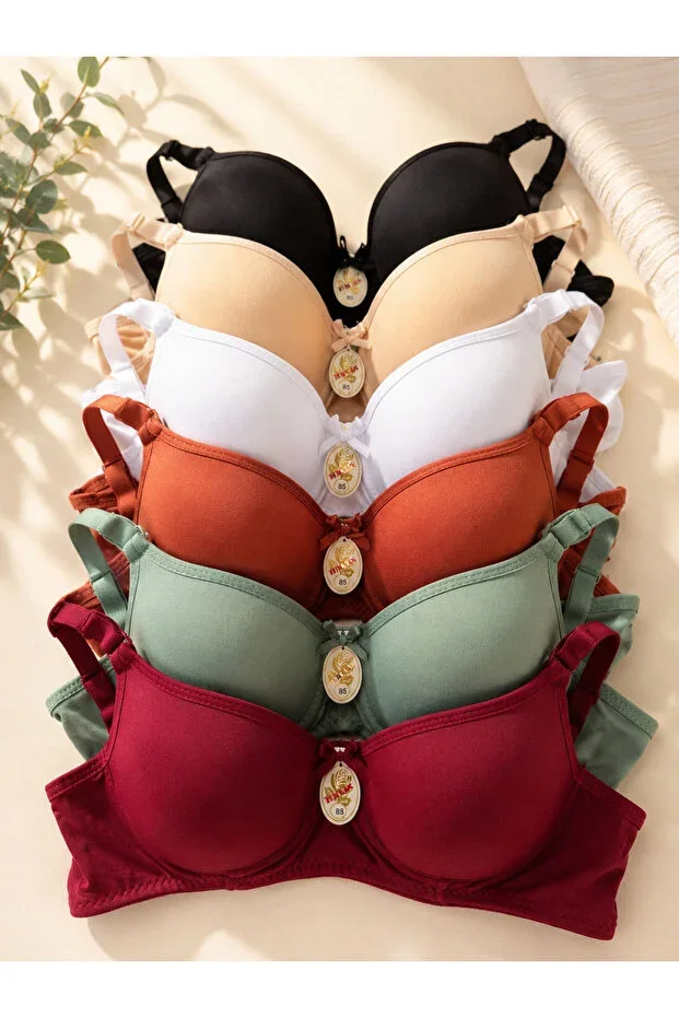 PADDED BRA 6-PIECE SET
