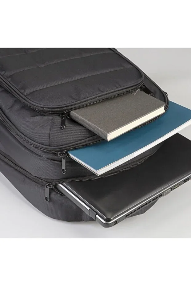 Laptop and Tablet Compartment Bag, Waterproof Bag, File Bag, Multi-Compartment Backpack