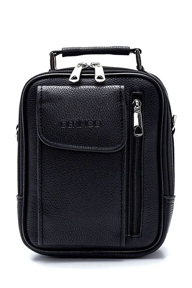 Men's Black Postman Bag 21WBD3505FT