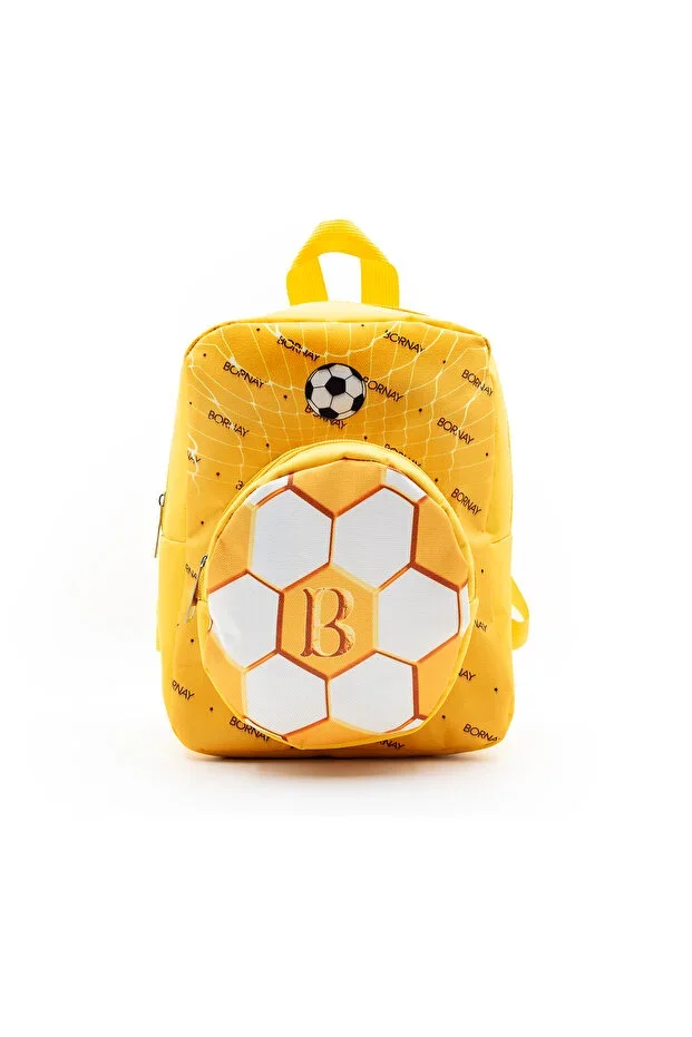 Ball Pattern Football Bag - School Bag - Boys' Bag - Primary School