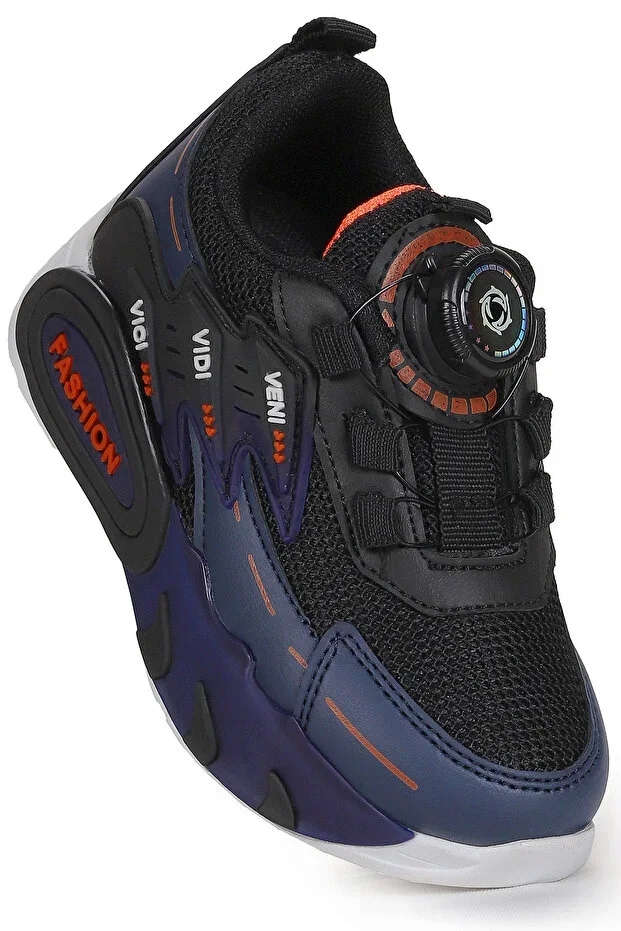 Gary Lightweight Sole Lace-Up Mechanism Boys' Sports Shoes