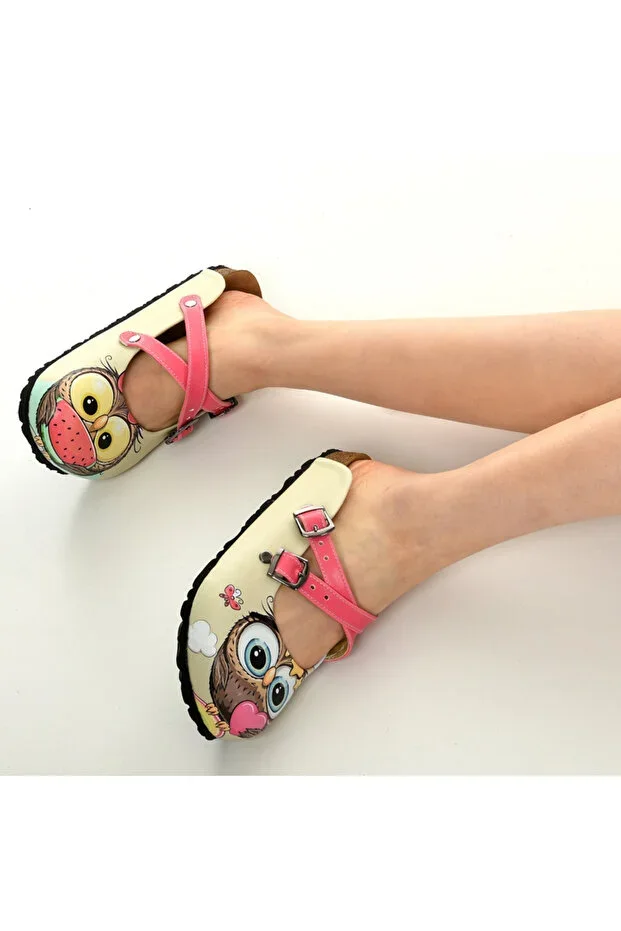 5403 Owls Cross Clog Slippers