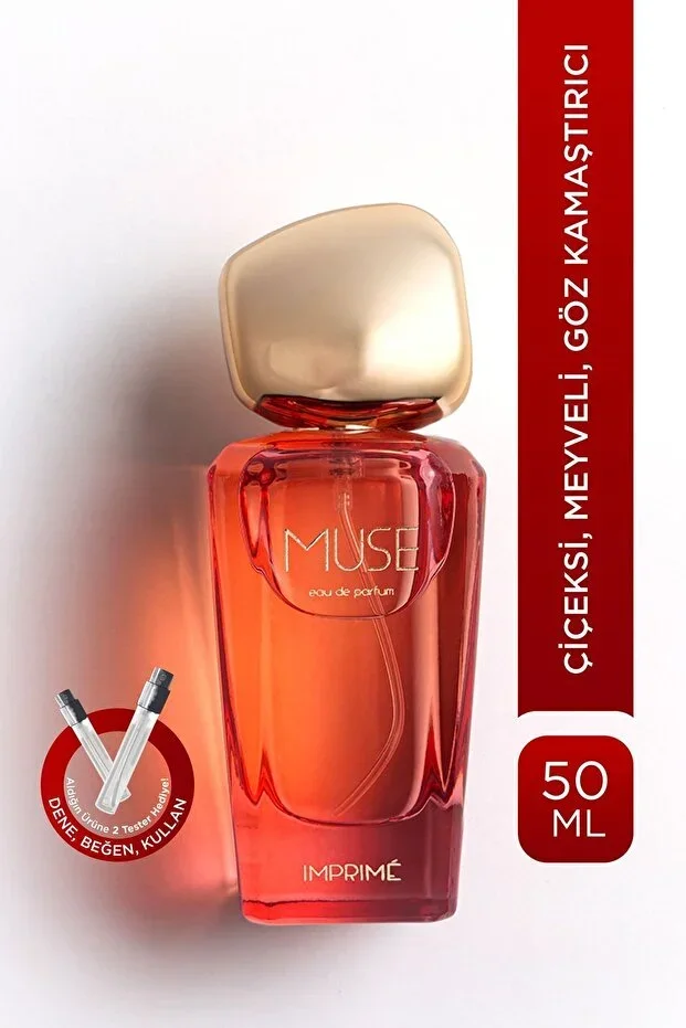Muse Edp Women's Perfume 50ml | Floral, Fruity | Blackcurrant, Lavender, Jasmine, Vanilla, Musk, Amber