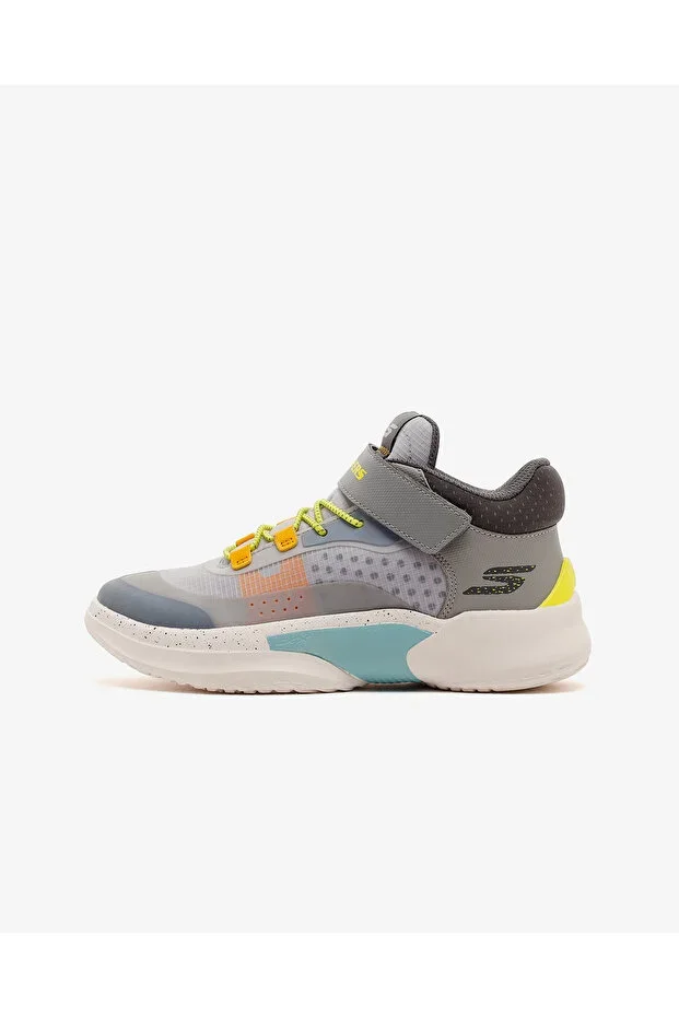 SKX COURT HYPE Big Boys Grey Basketball Shoes 406068L GYYL