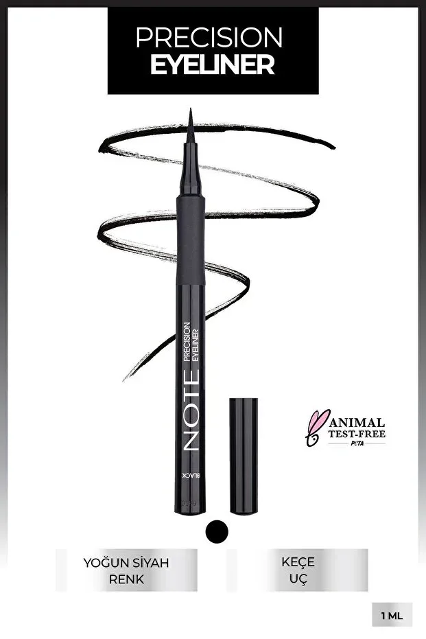 Precision Kalem Liquid Eyeliner Felt Tip - Black