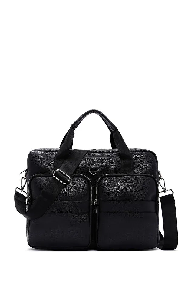 Men's Black Briefcase 23SBD3201FT