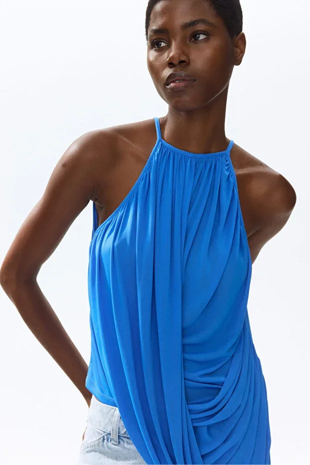 H&M Strappy and Draped Top