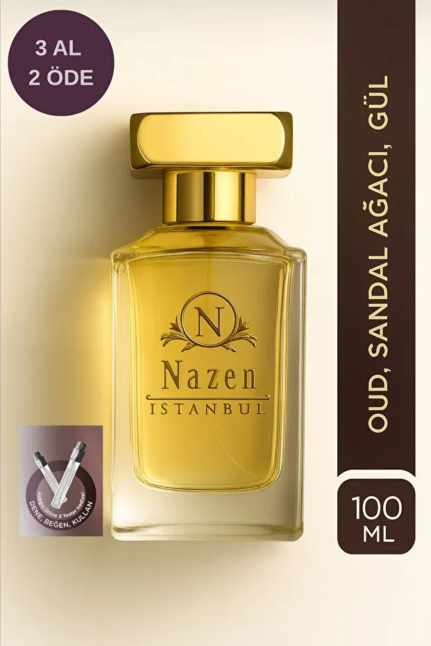 Saray Koleksiyonu Oud - Sandal - Gül Extrait De Parfum Premium Intense 100 ml Unisex Parfüm