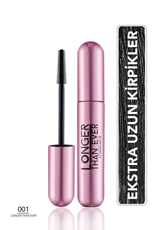 Flormar Natural Formula Eyelash Lengthening Mascara (Black) - Longer Than Ever Mascara - 001 Black - 8682536067119