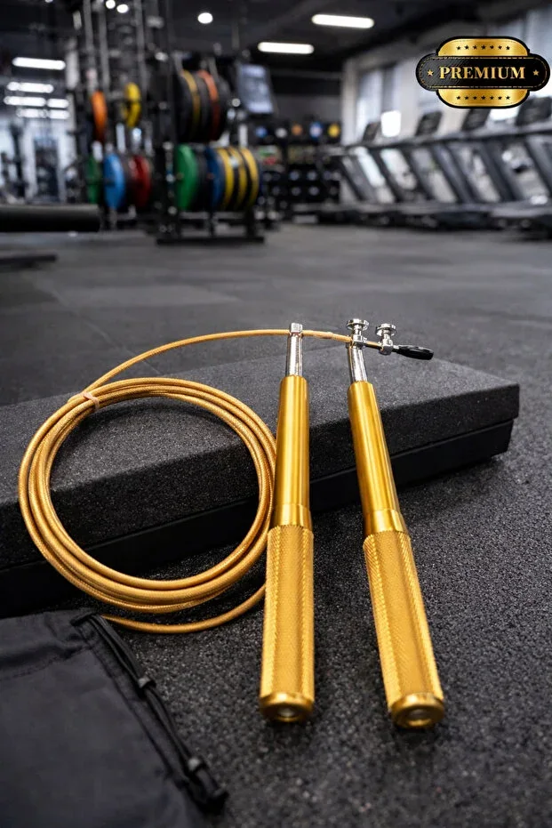 Steel Jump Rope Crossfit Speed Jump Rope Pro Metal Handle Jump Rope