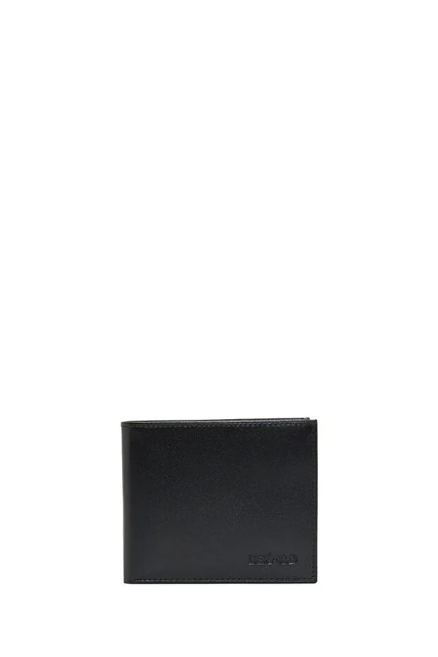 Men's Black Leather Wallet 000A2D307118