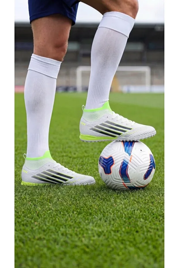 Men's Knit Socks Football Turf Shoes